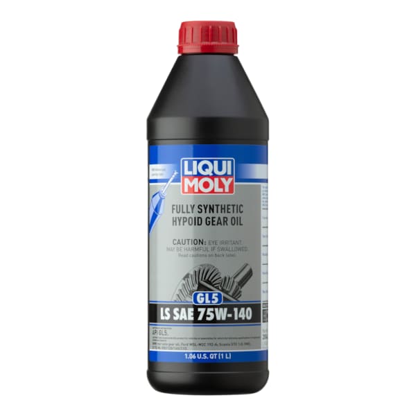 Liqui Moly Fully Synthetic Hypoid Gear Oil GL5LS SAE 75W140, 1 Liter